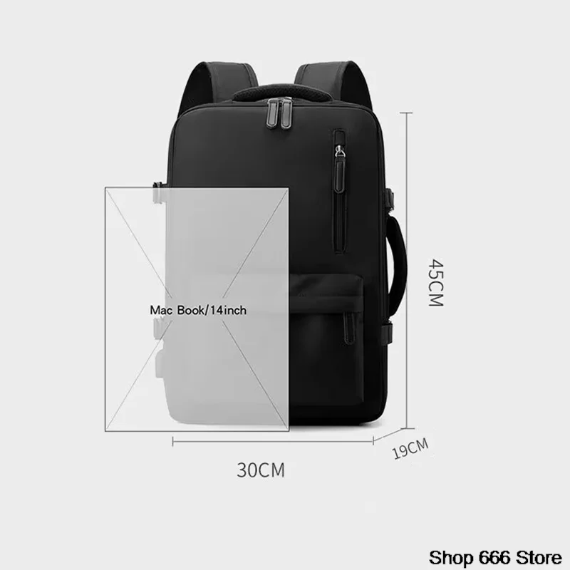 Travel Backpack, Men's Backpack, Lightweight Short-Distance Travel Bag, Luggage Bag, Large-Capacity Computer Backpack
