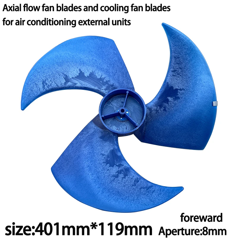 foreward  401*119mm Axial flow fan blades and cooling fan blades for air conditioning external units