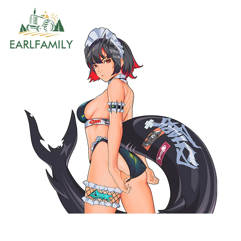 

EARLFAMILY Zenless Zone Zero сексуальные автомобильные наклейки игры хитай наклейки на грудь авто автомобильные аксессуары графика заднего лобового стекла
