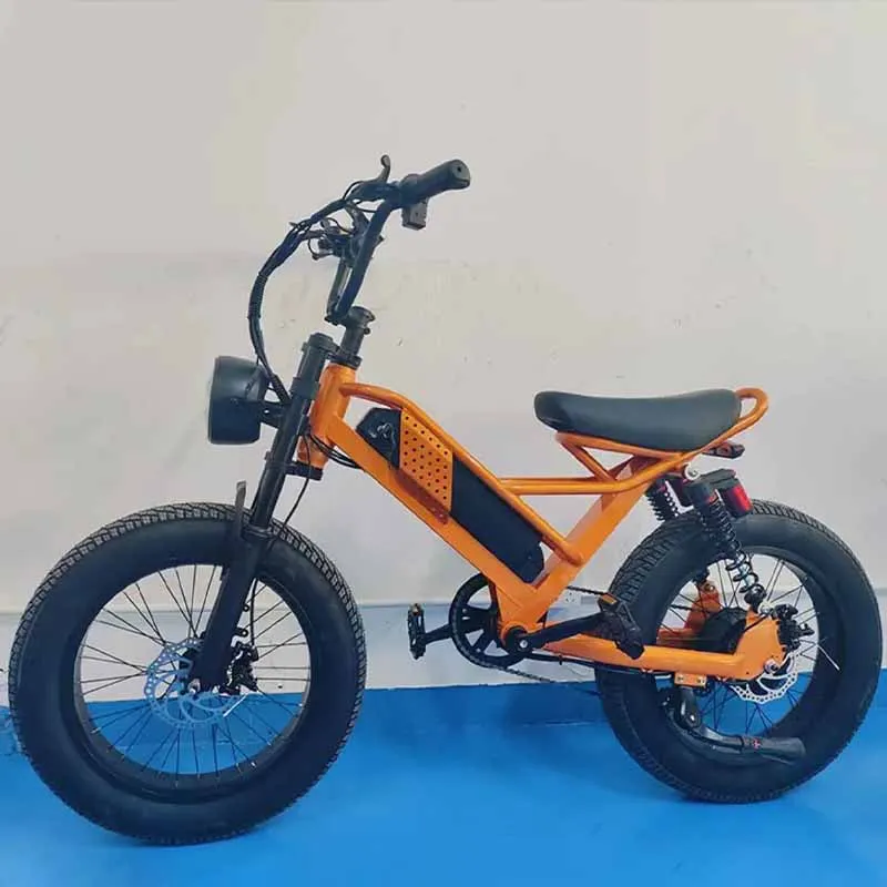 Electric bike parent-child model Peak 1500W Motor 48v15.6ah Battery Mountain e-bike 20*4 inch fat tire off-road electric bicycle image 8