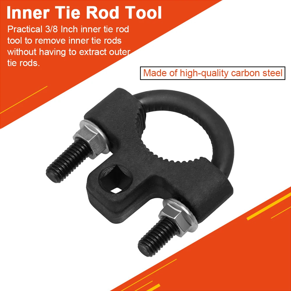 3/8 Inch Inner Tie Rod Tool Low Profile Tool for Car Chassis Rocker Removal Installation Repair Mechanic Car Chassis Repair Tool