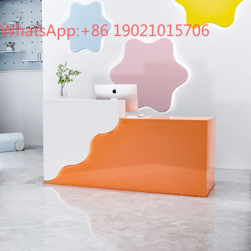 

HXL checkout page Small simple modern paint bright training bar front desk