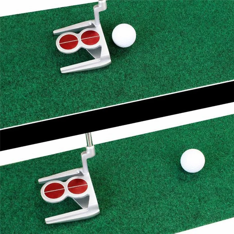 XSXS-For Home Or Office Compatible Indoor Golf Putting Mat, Portable Mini Golf Green Design