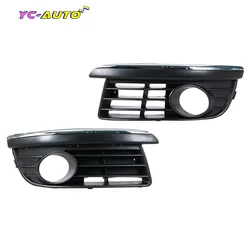 Car Front Bumper Driving Lamp Cover Fog Light Cover Vent Grille For Volkswagen VW Jetta V MK5 Sedan 2006 2007 2008 2009 2010