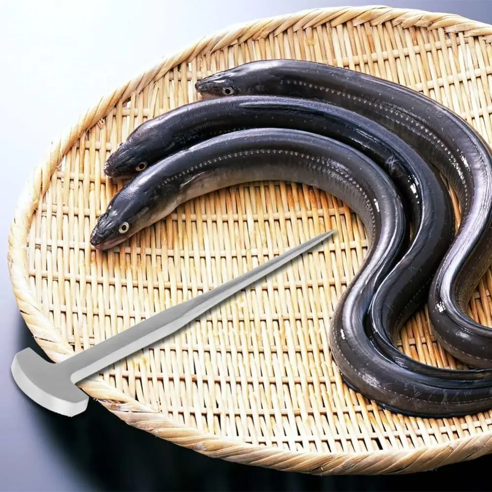 304 Stainless Steel Eel Spike T Shape Japanese Style Fish Eel Nail Hand Household Slender Fish Kill Nail Restaurant