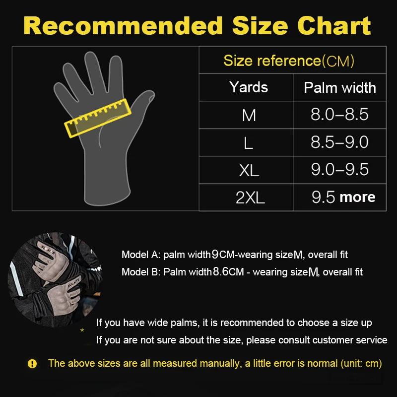 SULAIT Summer Men Motorcycle Gloves Breathable  gloves Racing  Waterproof Cycling Glove Motorbike Touch Screen