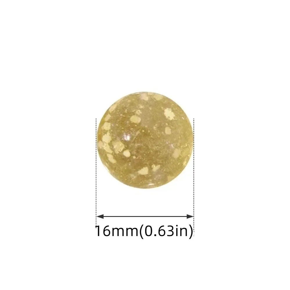 10個/パック 暗闇で光る発光ガラス玉 ガラスビー玉 非多孔質水槽ガラス玉 カラフル 10個/パック