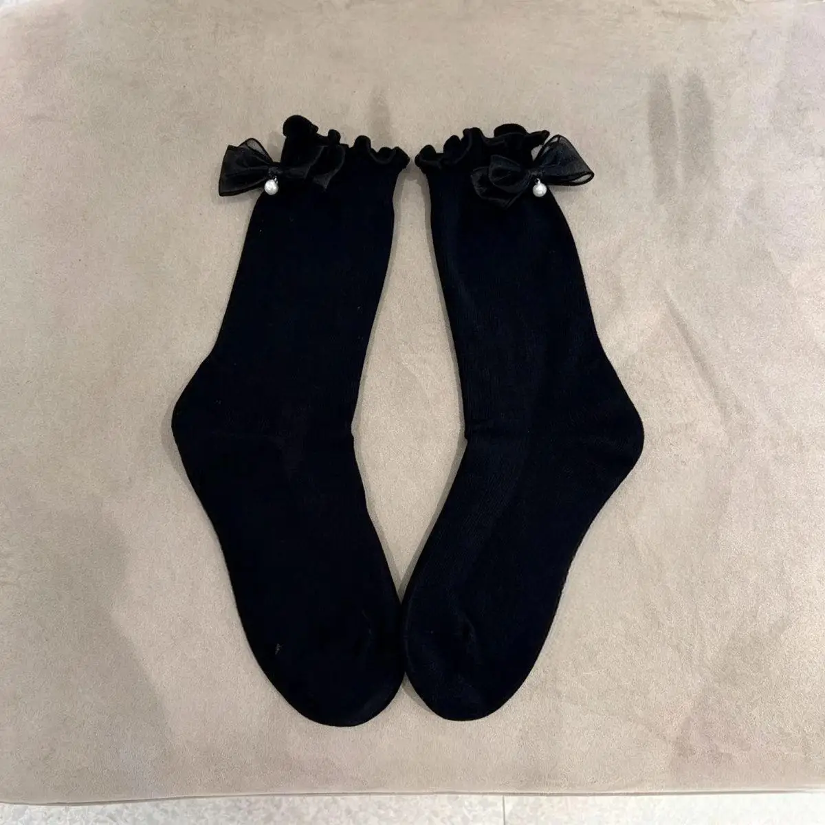 Women Golf Socks Casual Fashion Straight Short Tube Socks Sweat‑Absorbent Breathable Sports Socks For Golf Daily Wear