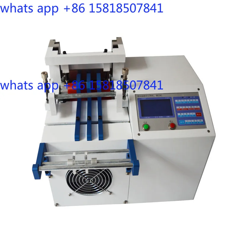 Fully automatic microcomputer pipe cutting machine slicer heat shrinkable tube cutting machine silicone tube cutting machine