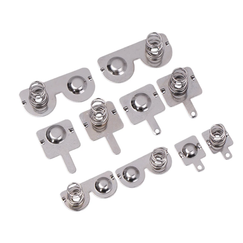 - 20PCS DIY Toy Remote Control Accessories Spring Sheet AA/AAA Contact Sheet Battery Box Positive And Negative Sheets -