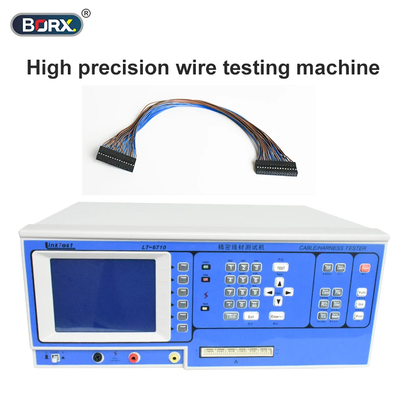 Popular selling Wire harness tester for USB cables, A/V audio and video data wires testing 64P cond test machine