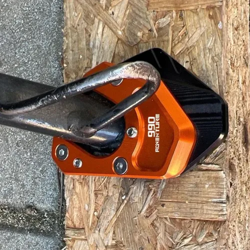 Para KTM 990 Adventure R S 2006 2007 2008 2009 2010 2011 2012 soporte lateral ampliador soporte de pie extensión placa Base