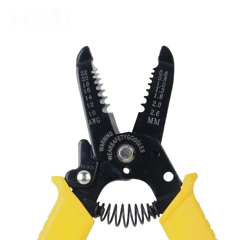 0,6–2,6 mm multifunktionale Abisolierzange zum Kabelschneiden, Crimpklemmen, Zangen, C-RV, professionelle Handwerkzeuge für Elektriker – Detail 9