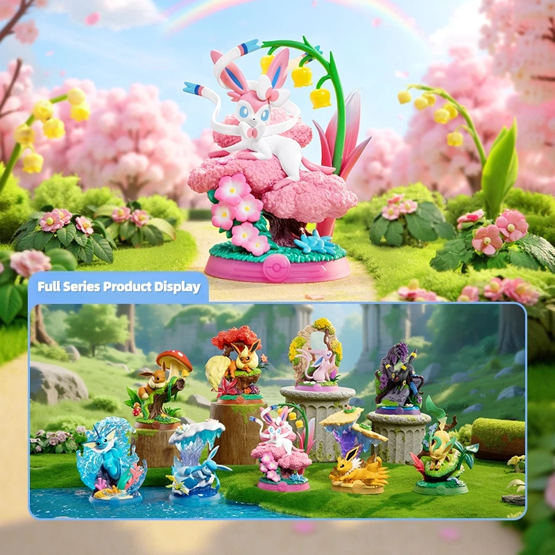 

Официальная серия Blind Box Funism: Аниме-фигурки Покемонов Eevee, том 3. Очаровательные декоративные игрушки-фигурки. Отличный подарок-сюрприз.
