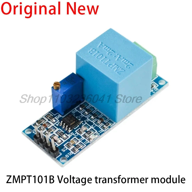 ZMPT101B AC output voltage sensor of active single-phase voltage transformer module for Arduino Mega zmpt101b 2mA