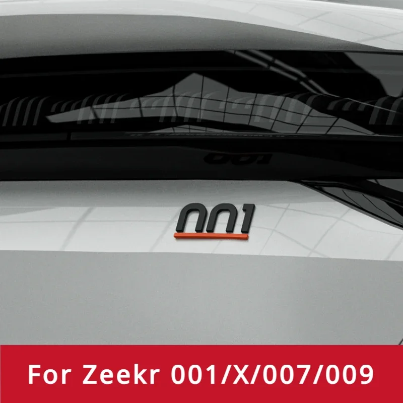 

Наклейка для Geely Zeekr 001/X/007/009, специальный модифицированный матовый металл, задняя дверь автомобиля, декоративная наклейка, рамка, украшение