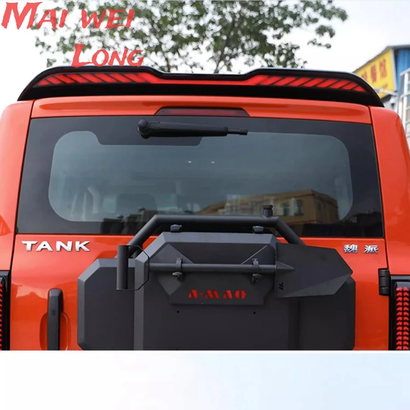 Suitable For Tank 300 Rear Wing Dual Color Dazzling Turn Signal Modification Atmosphere Light Exterior Decoration Parts