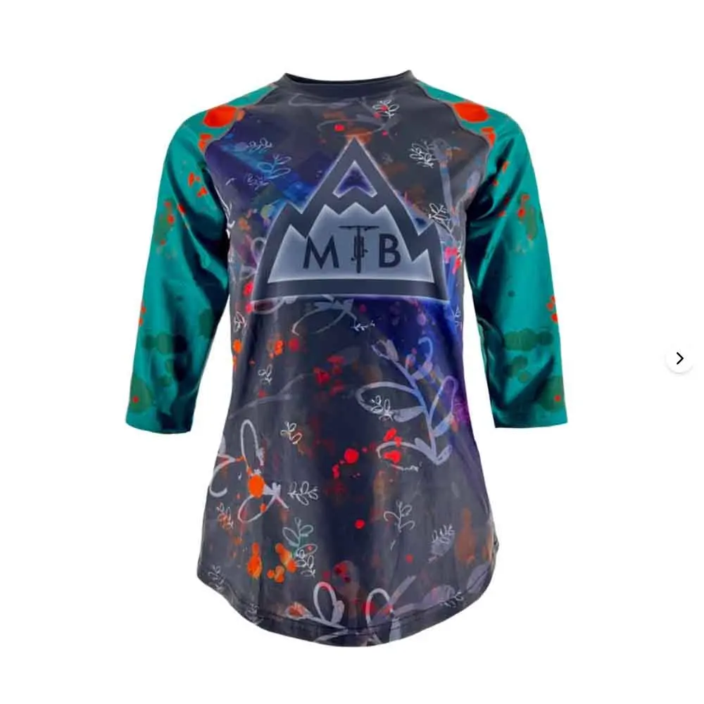 mtb jerseys woman 2023 long sleeve shirt cycling team Sportswear motorcycle clothes downhill t-shirt motocross jersey