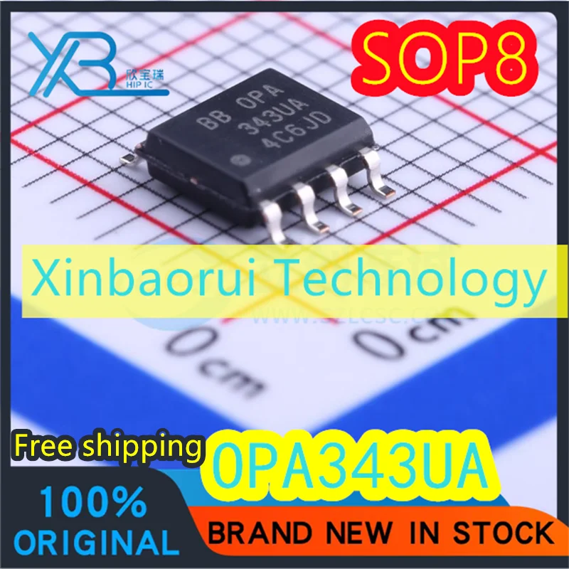 

(5/50pieces) OPA343UA OPA343 SOP8 operational amplifier chip brand new original spot delivery fast Free shipping