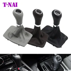 W204 W207 W212 X204 C204 Automatic Car Gear Shifter Lever Knob Leather Boot Cover For Mercedes Benz C E GLK Class 2007-2011