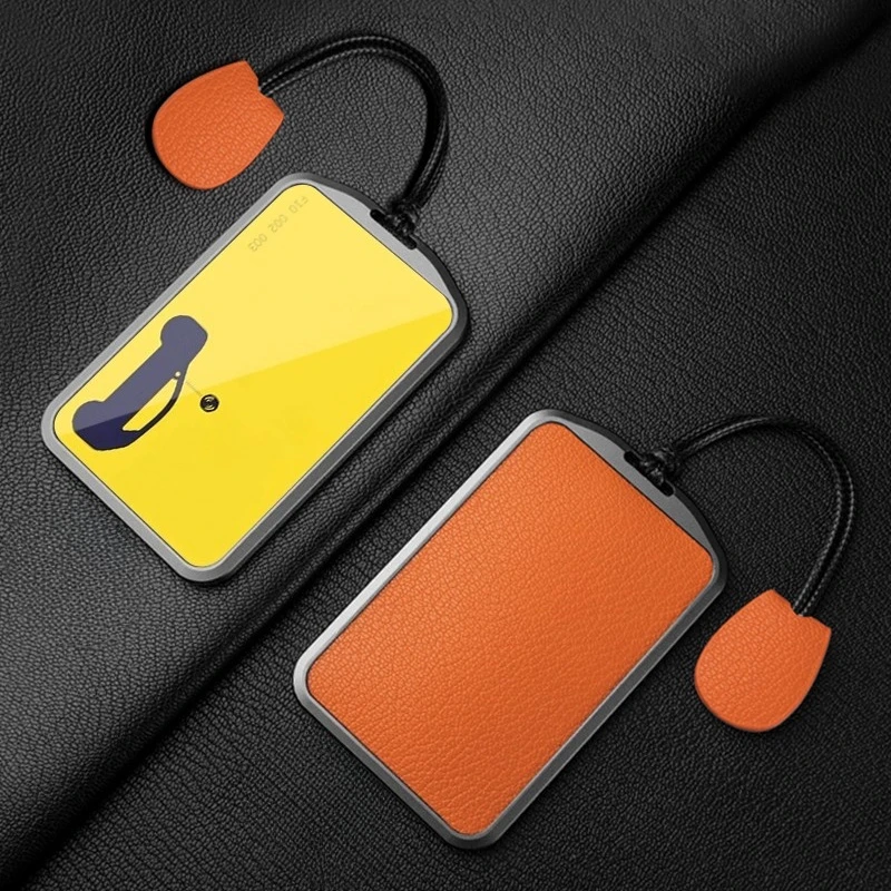 

Card Key Cover Leather Firefly Car Nfc Card Cover Case Buckle For NIO FireflyCar Key Set Card Protection Case Car Accessories