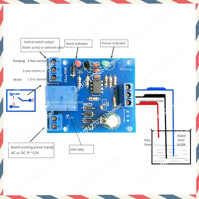

-A21Z 5X контроллер уровня жидкости воды, модуль датчика, датчик обнаружения уровня воды, плата защиты от дренажа