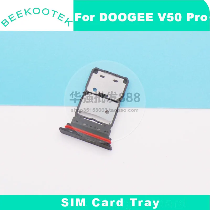 New Original DOOGEE V50 Pro SIM TF Card Tray SIM Card Holder Tray Card Slot Adapter For DOOGEE V50 Pro Smart Phone