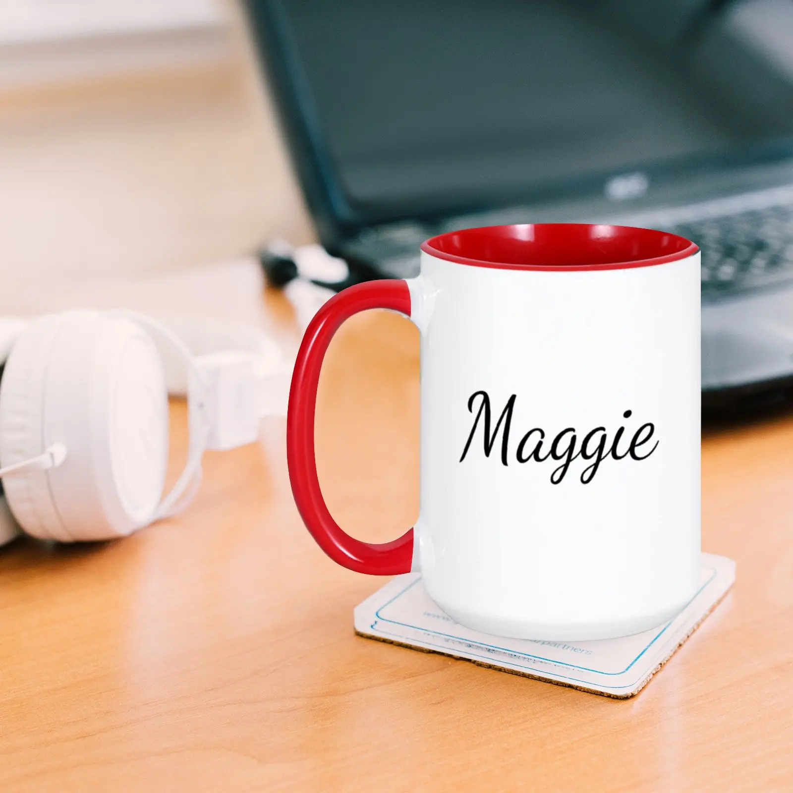 Taza grande con nombre personalizado, tazas de café de cerámica de 15oz, regalo de cumpleaños personalizado para amigo, él, su oficina, taza de té y agua para el hogar