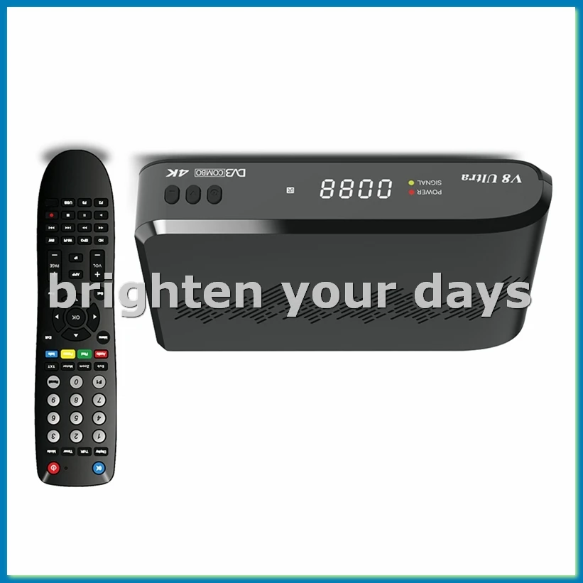 

Для V8 Ultra спутниковый ресивер DVB-S/S2X DVB + T/T2 Кабель ISDB-T ATSC-C Auto Full PowerVu DRE Mars EU Plug-VVNB