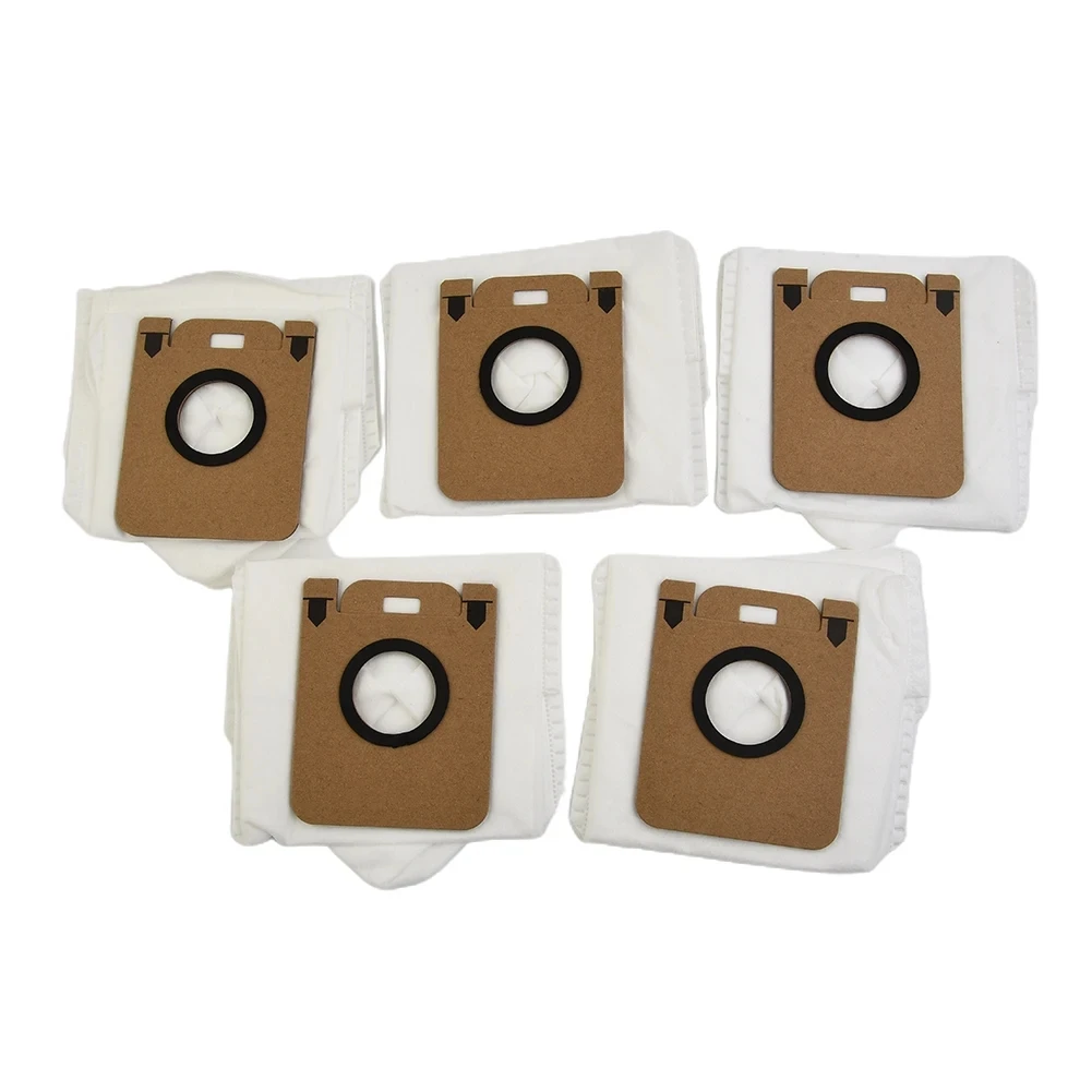 5Pack Dust Bags For Dreame Bot D10 Plus RLS3D Vacuum Cleaer Spare Parts High Capacity Non-woven Cleaning Bag Accessories