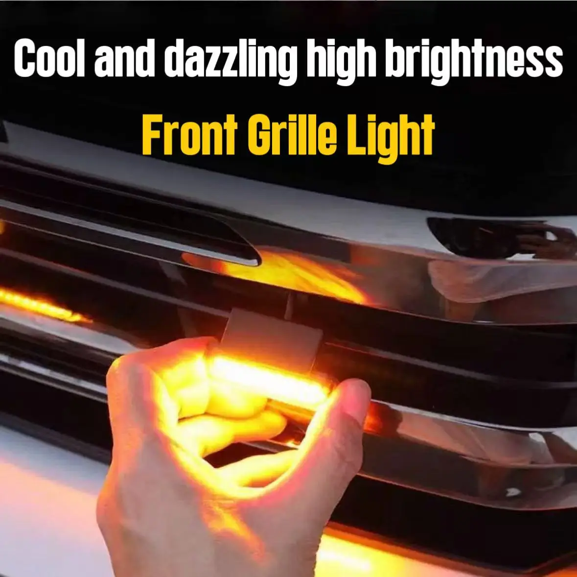 HA CONDOTTO LA Luce Della Griglia Anteriore PER NISSAN PATHFINDER R51 vecchio modello Auto Luce Diurna Ruota Sopracciglio Lampada Per Pickup Offroad 12V