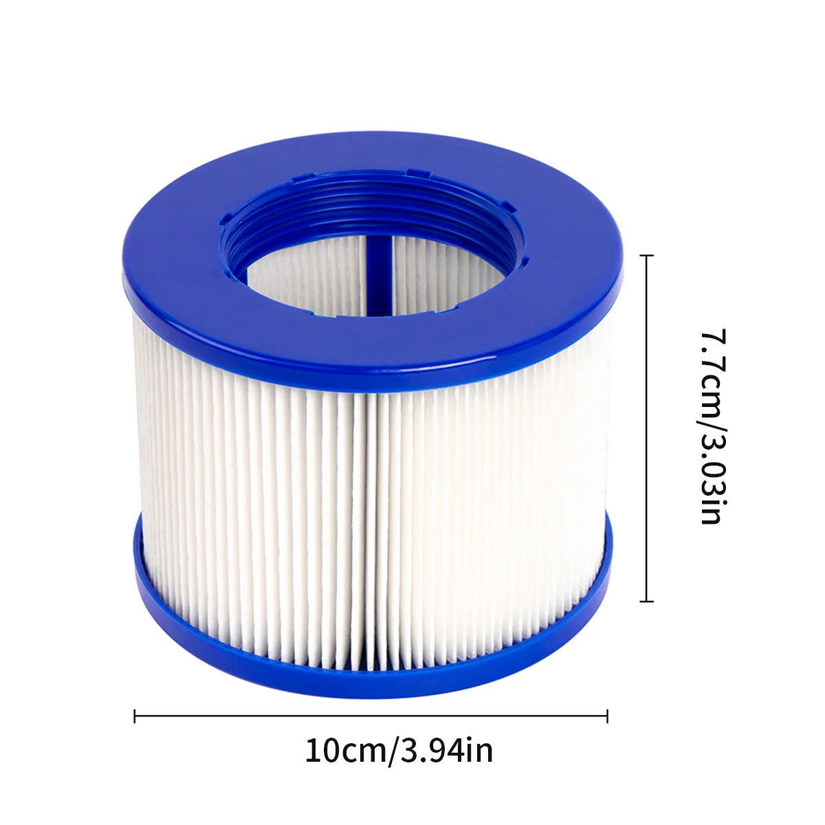 75 X 100 mm Filter Cartridge For Whirlpool Clever Spa Pool, GYMAX Spa, Arebos Whirlpool Spa, Inflatable Massage Hot Tub Pool image 2