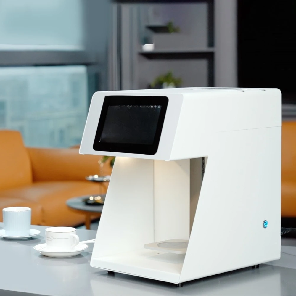 Wireless transmission automatic touch screen cookie milk tea coffee latte machine