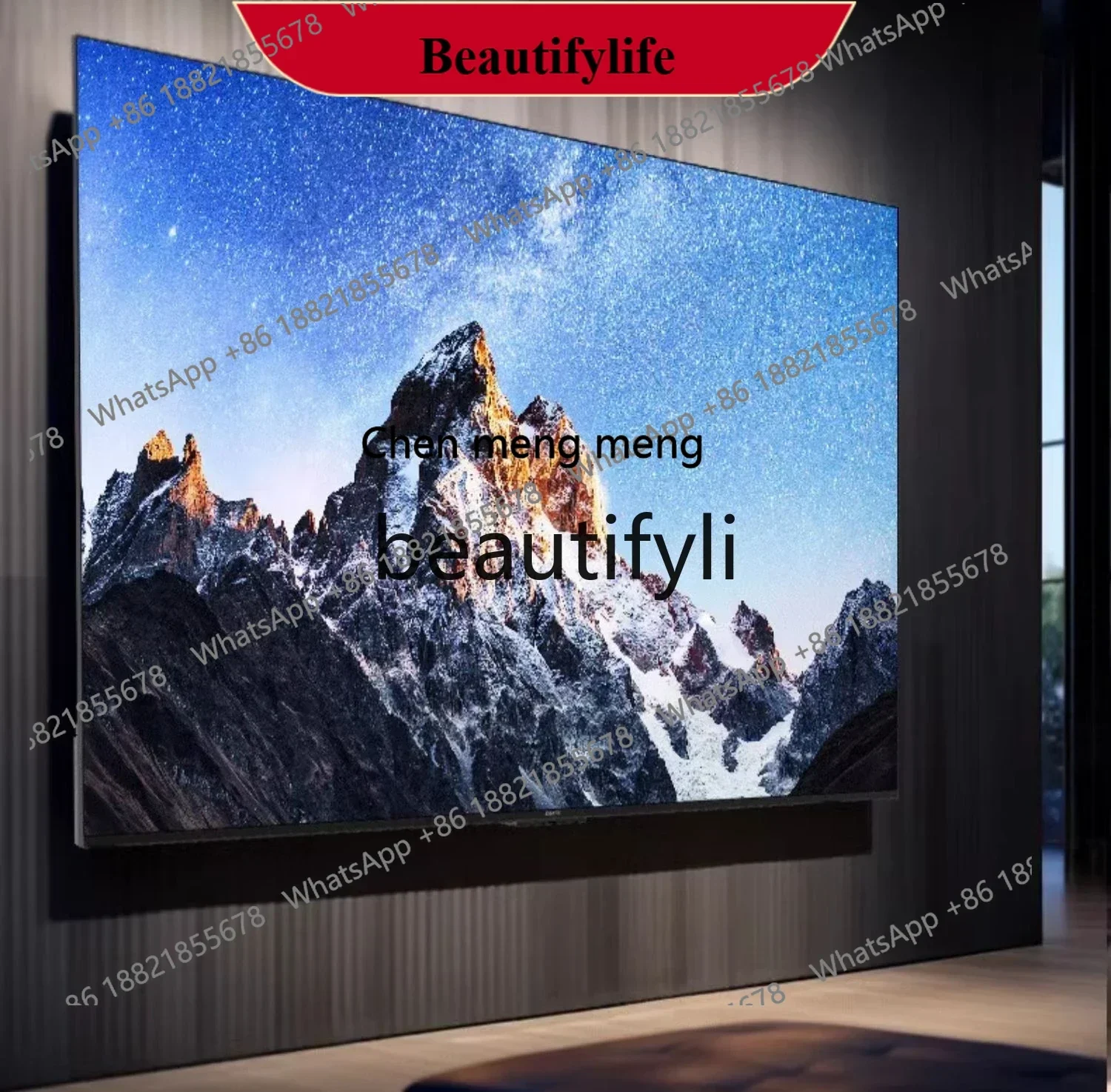 

65E8A 65-inch 120Hz high brush, eye protection, smart voice voice control home LCD TV 70