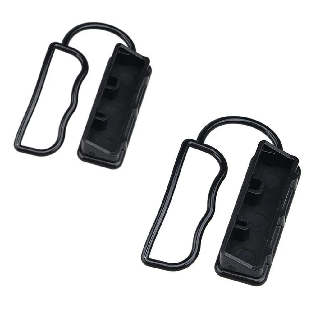 2x 3-Pole Dust Covers for 50A Battery Connectors Supporting High-Voltage Applications in RVs and Marine Vessels