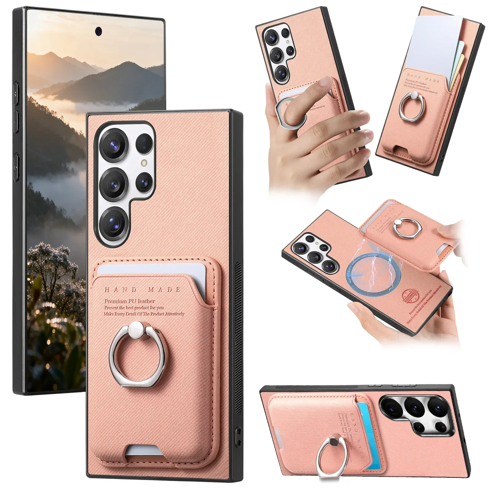 Für Samsung S26 Ultra S25 Rand S24 S23 S22 Plus S21 FE Telefon Fall Abnehmbare Leder Galaxy A17 A07 A06 A56 A36 A26 A16 A06 4G – Detail 13