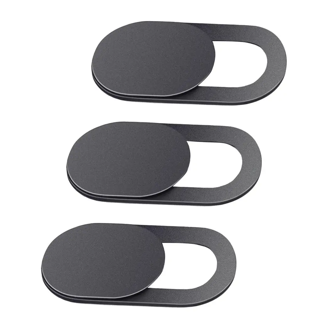 3 buah penutup Webcam, penutup kamera Web Slider ultra-tipis untuk komputer Laptop