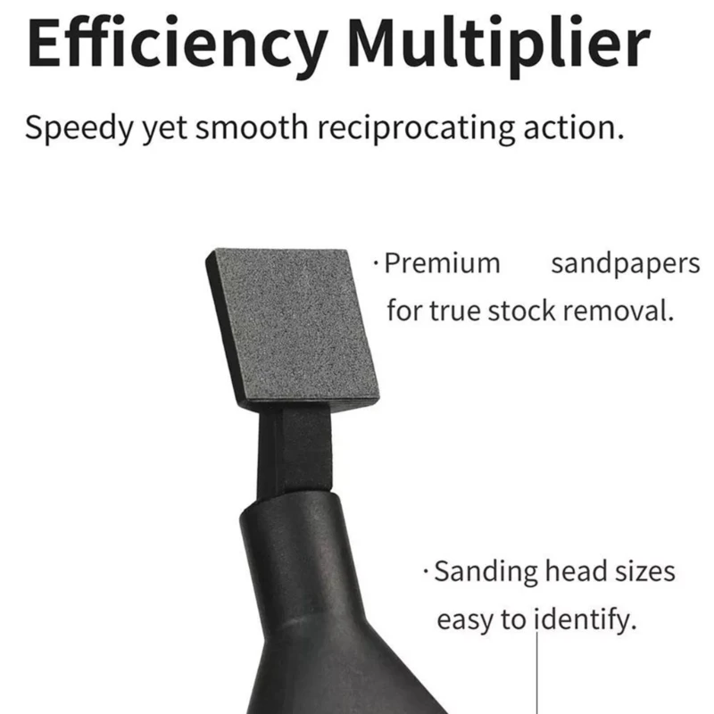 Electric Reciprocating Sanding Pen for Precisions Detailing On Various Materials