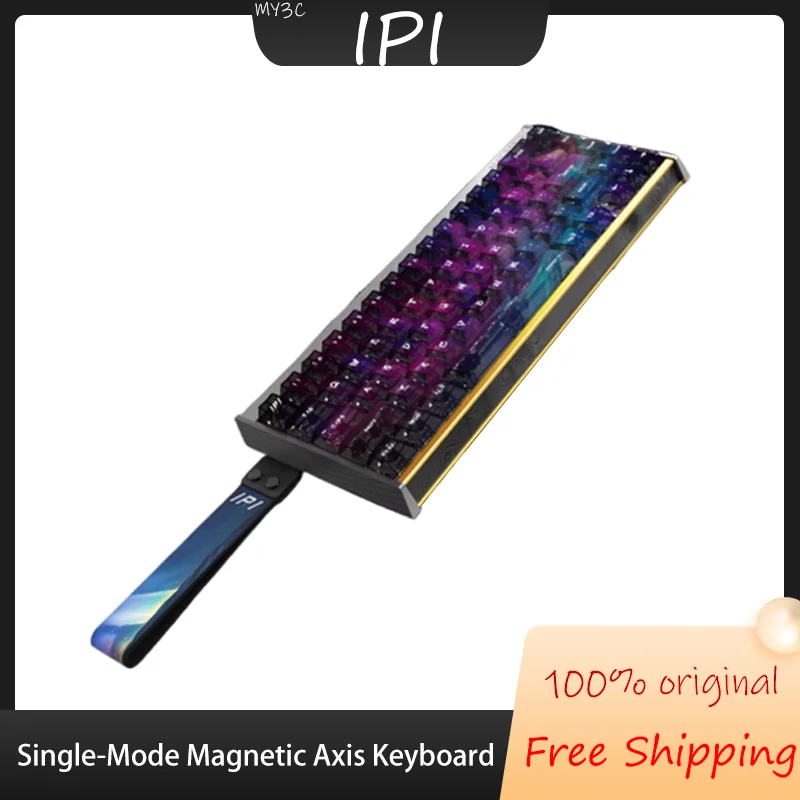 

Ipi Aurora 65/75 одномодовая клавиатура с магнитной осью Rt0.01 Hi-Fi Rgb 8k, частота заката, игровая механическая клавиатура, подарочный вариант