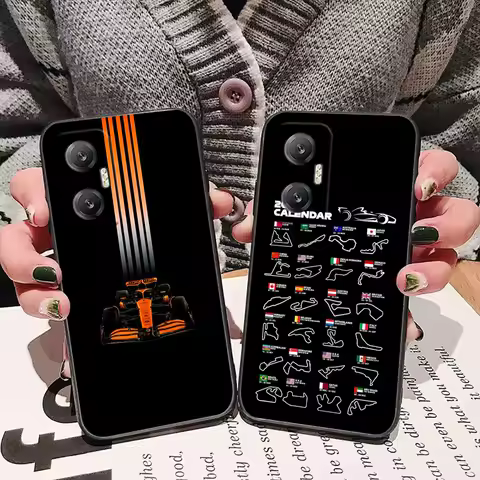2024 F1 Road Map Date Cover Phone Case For Infinix TECNO POP SPARK SMART 5 6 7 8 9 CAMON 15 16 17 20 20C Silicone Case Funda