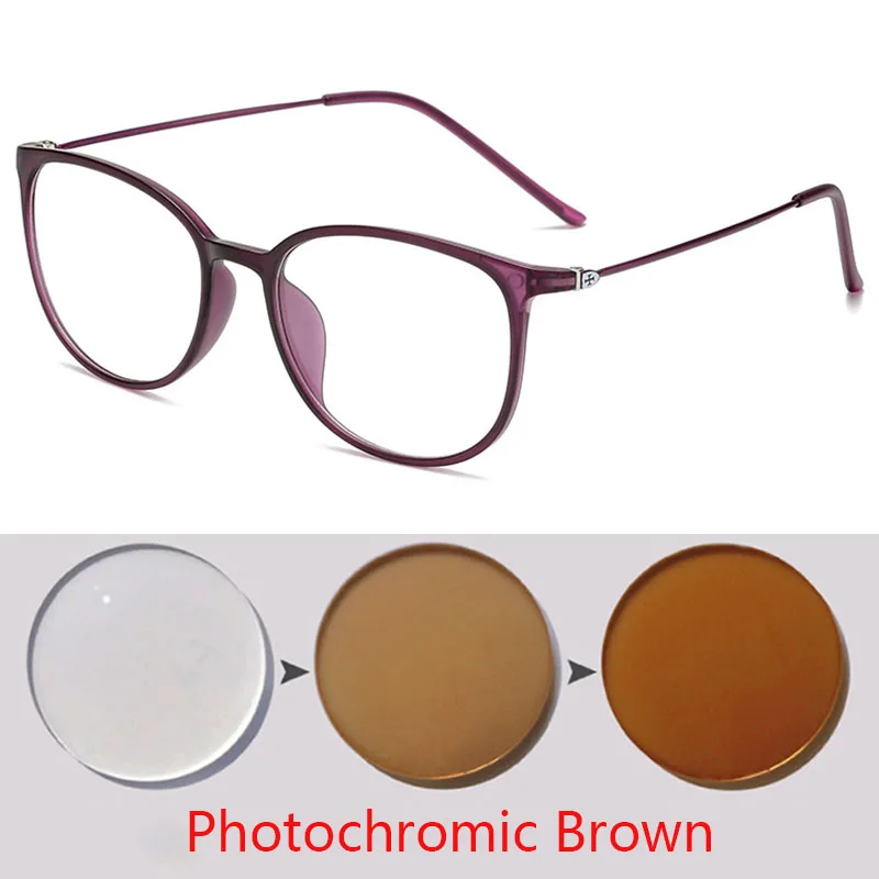 고양이 눈 광변색 독서 안경 남성 금속 원시 안경 여성 노안 안경 1.0 1.5 2.0 2.5 3.0 ~ 6.0