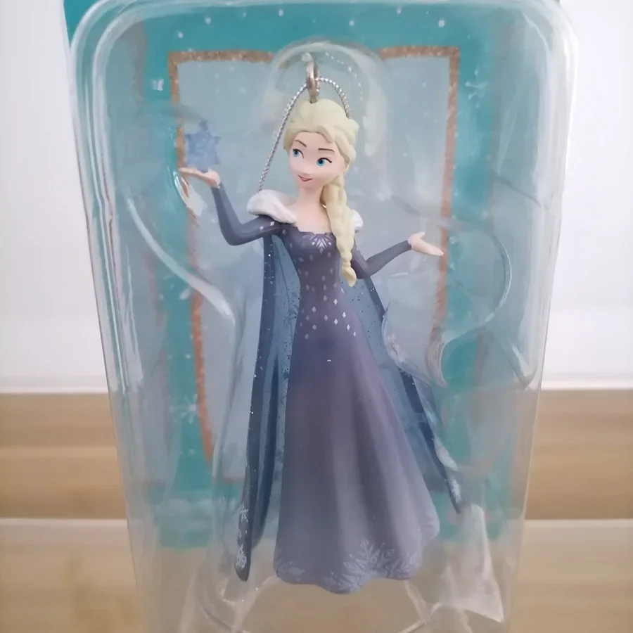 Disney-figura de dibujos animados de Frozen Zootopia, Rapunzel, Minnie, Kickey, ratón, Pato Donald, colgantes coleccionables, adornos, regalos