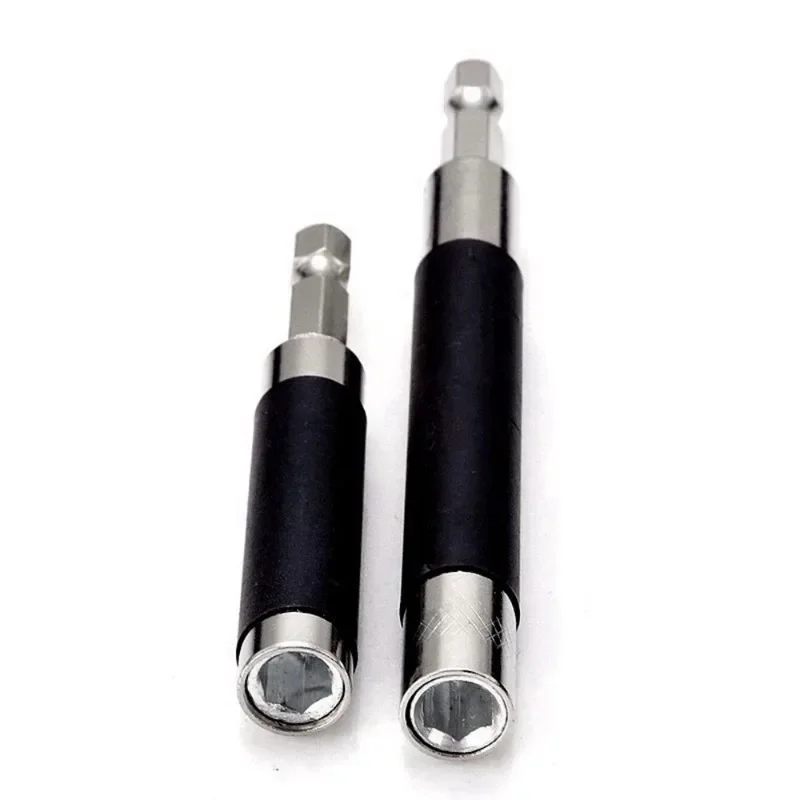 

:2/3 Pcs Quick Release Screwdriver Bit Holder 80+120+140cm Hole Finder Magnetic Bit 1/4" 6.35mm Hex Shank