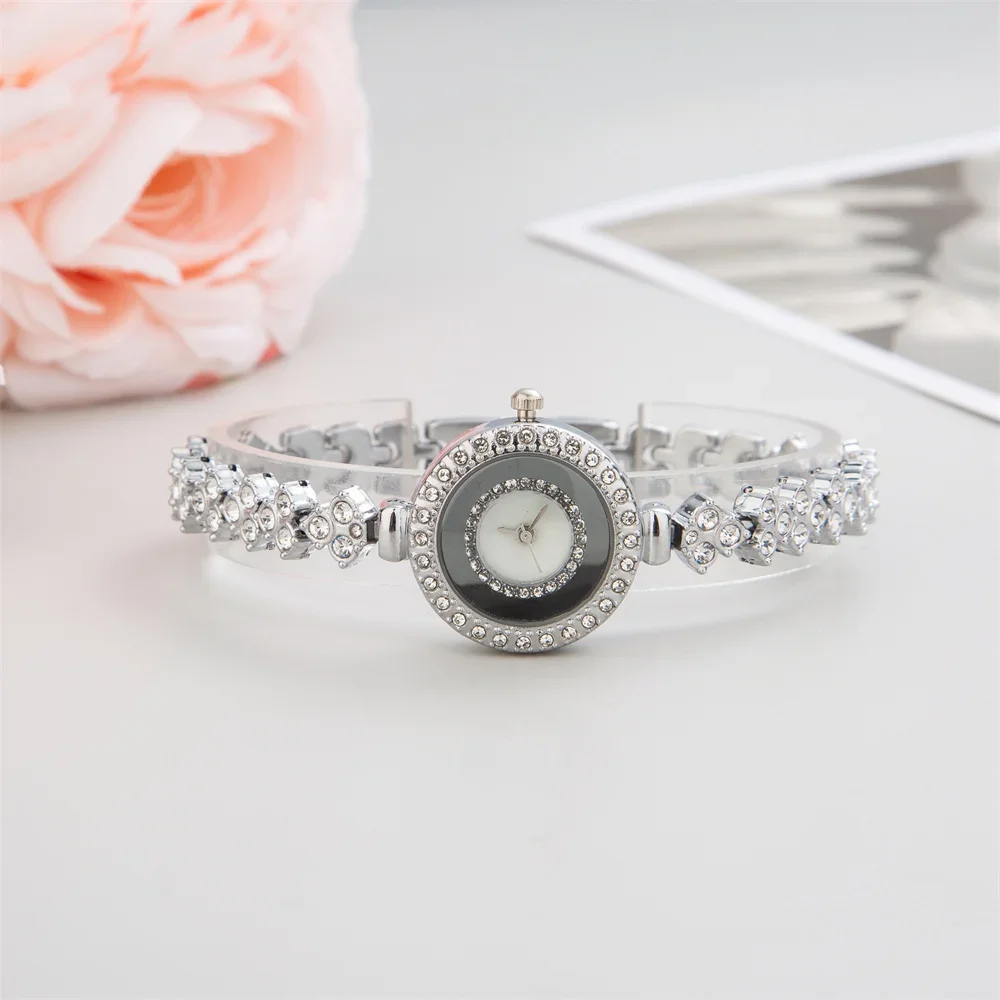 Новинка 2023, роскошные часы-браслет reloj mujer для женщин, высококачественные часы с бриллиантами, модные кварцевые женские наручные часы