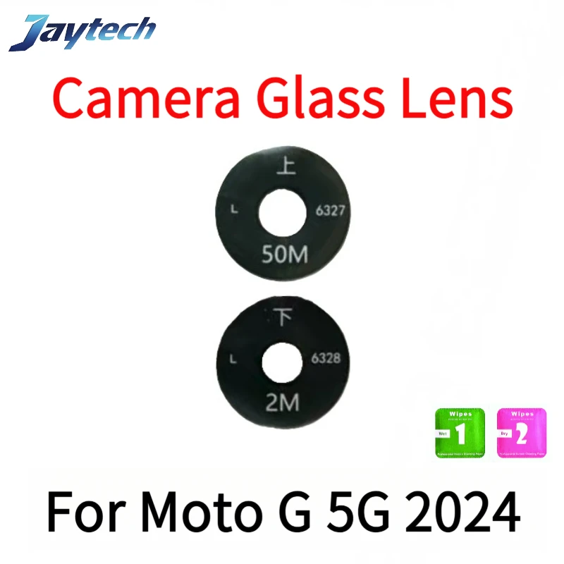 الكاميرا الخلفية الخلفية غطاء للعدسات الزجاجية ل Moto G Power Play Stylus 5G 2021 2022 2023 2024 مع ملصق لاصق استبدال إصلاح #4
