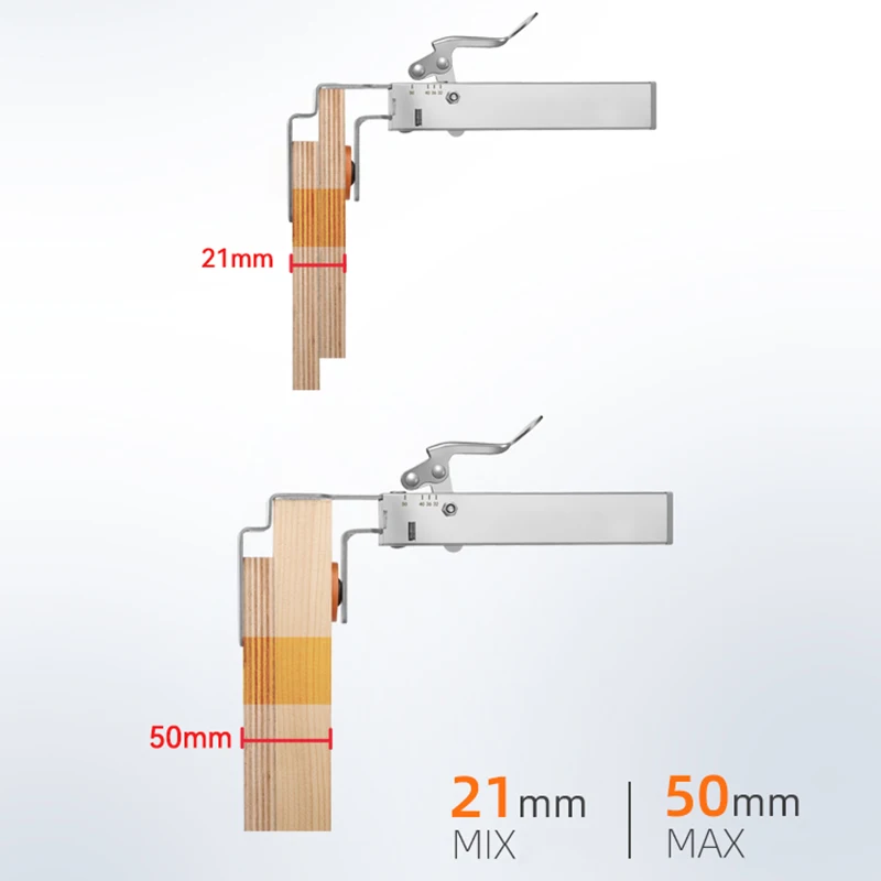 Abrazadera de cajón de prensa rápida, Panel ajustable telescópico para carpintería, Panel de instalación especial, soporte de abrazadera fijo