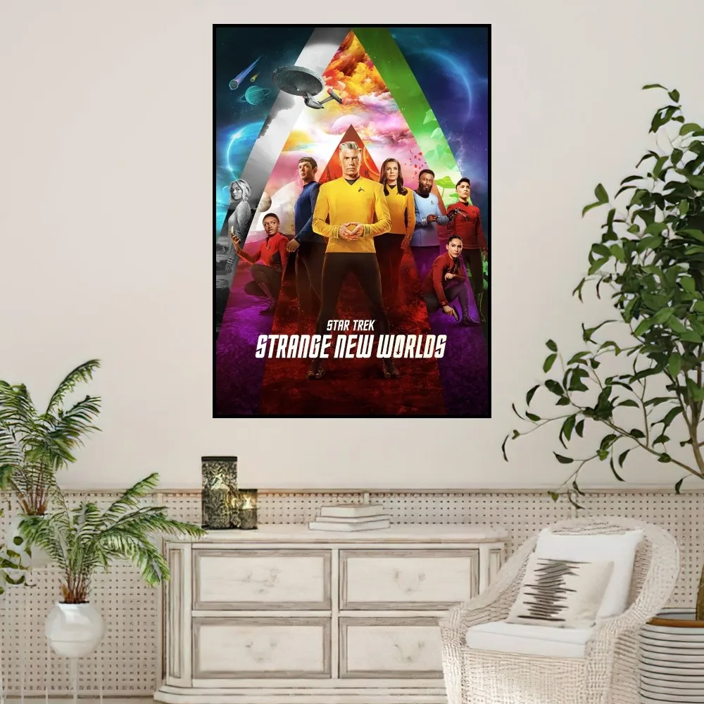 TV S-Star T-Trek S-Strange N-New W-Worlds Poster Home Prints Wall Painting Bedroom Living Room Decoration Office