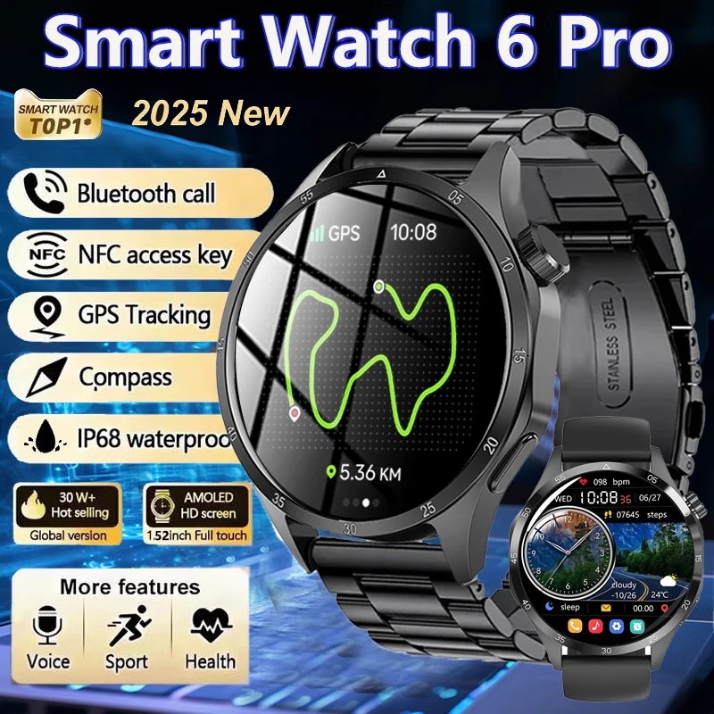 Get the Ultimate Smartwatch Experience for Only .92 – Men’s GPS Smart Watch with NFC and Heart Rate Monitor