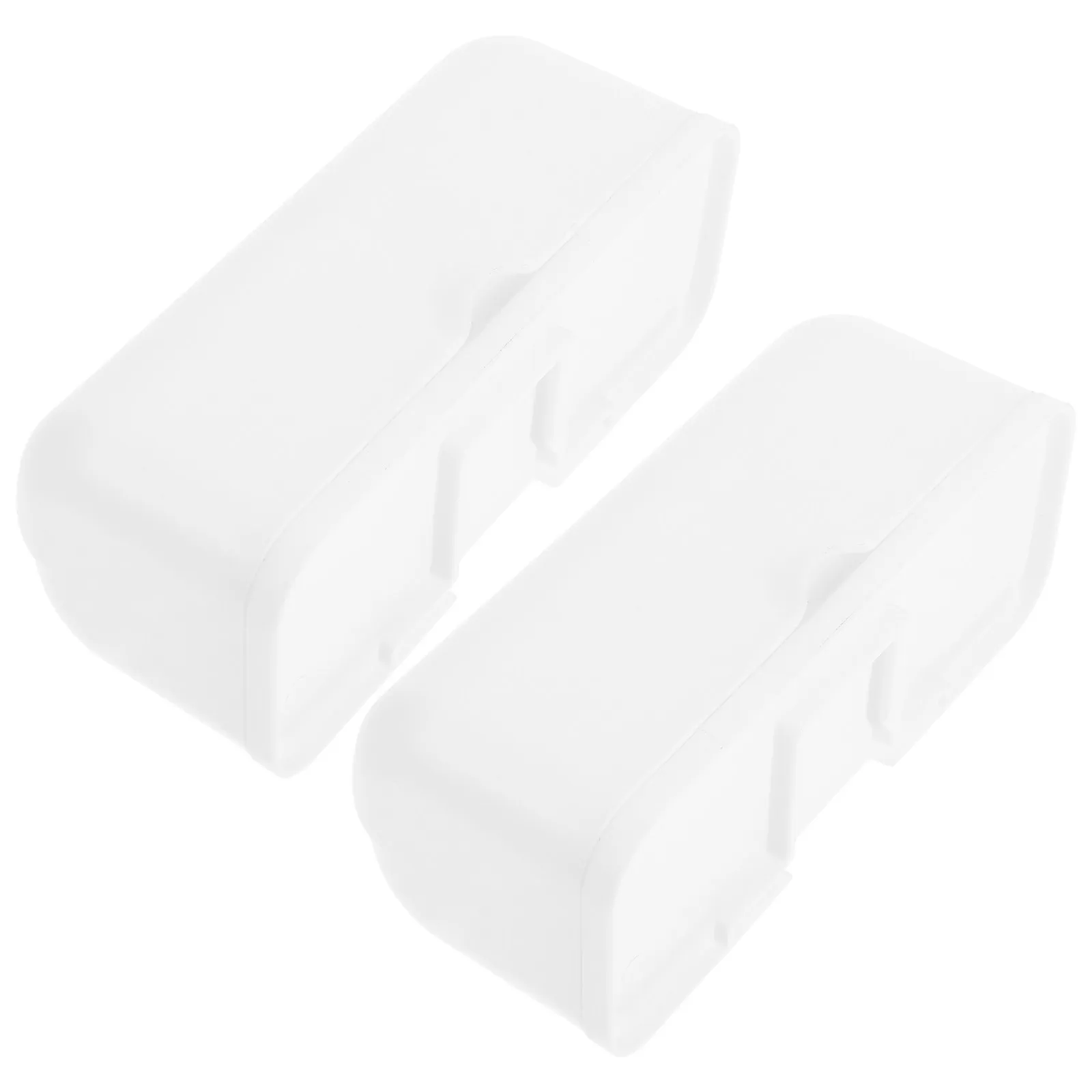 2Pcs Wall-Mounted Trash Bag Box Plastic Storage Dispenser for Bathroom Kitchen Home Adhesive Garbage Bag Container Organizer