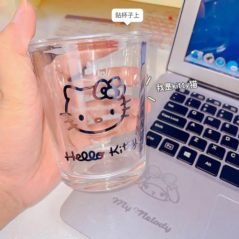 Kawaii Sanrio Metal Sticker Waterproofanime Hello Kitty Kuromi Cinnamoroll Mobileluggage Computer Sticker for Kids Gifts - Image 6